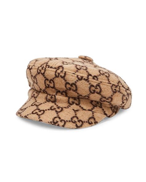 gorra gucci hombre|gucci newsboy hat.